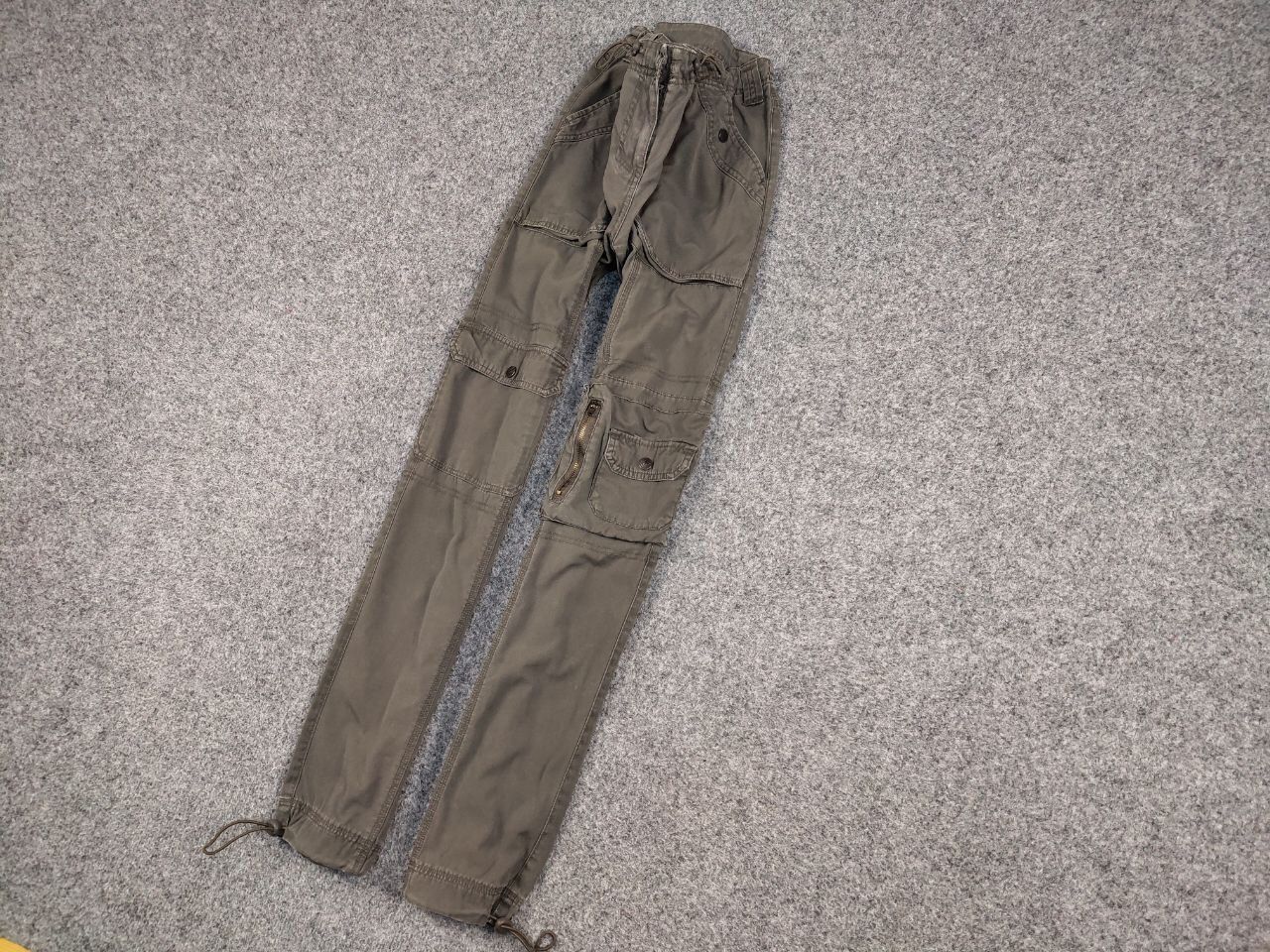 Japanese Brand Vintage 90's Cargo Pants Travis Scott Japan Zip Pocket Size US 34 / EU 50 - 3 Thumbnail