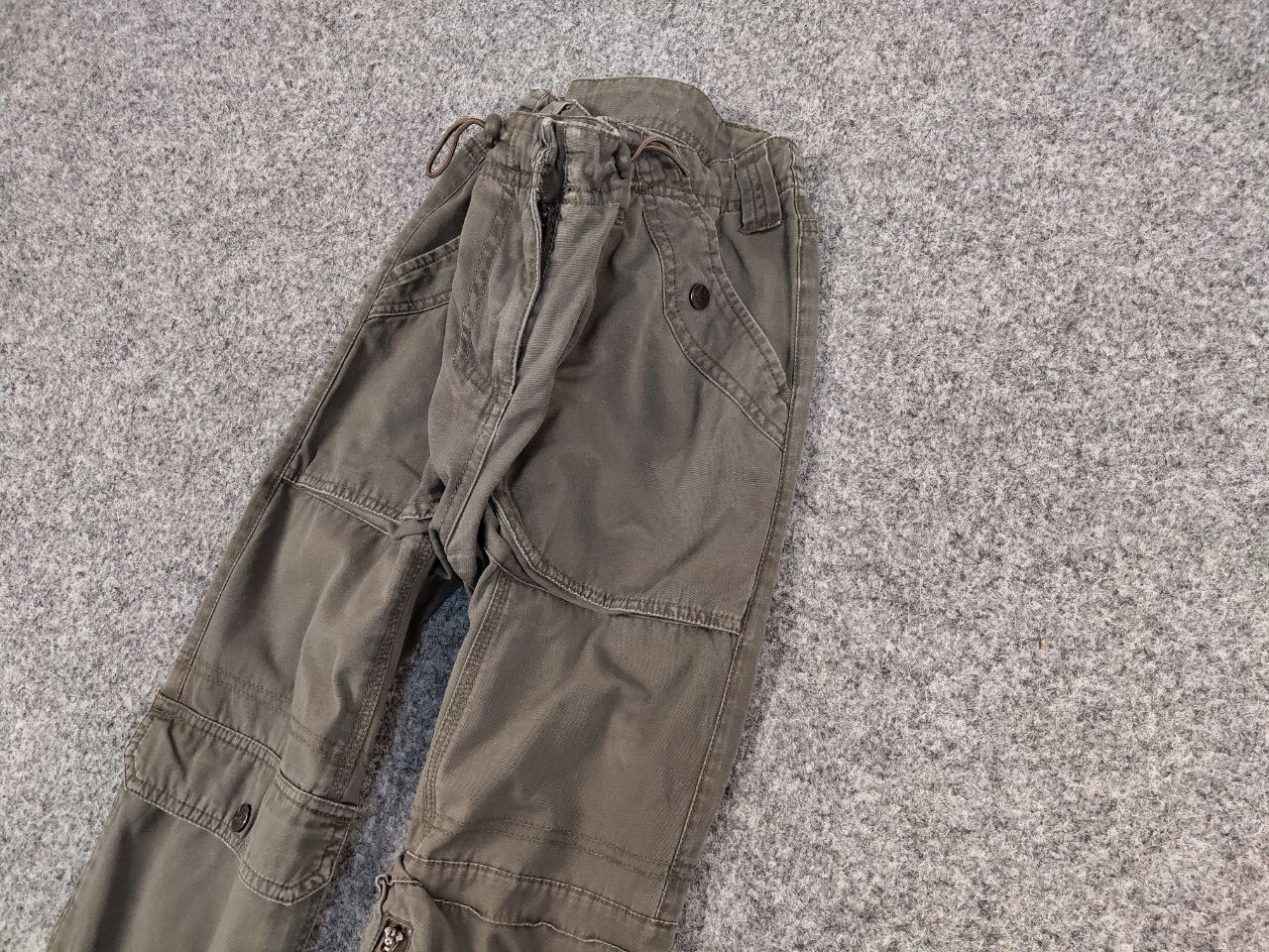 Japanese Brand Vintage 90's Cargo Pants Travis Scott Japan Zip Pocket Size US 34 / EU 50 - 4 Thumbnail