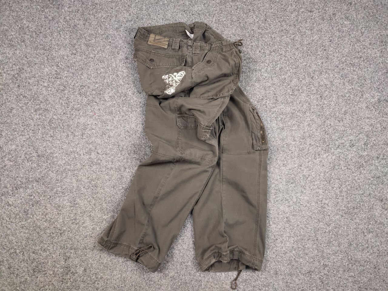 Japanese Brand Vintage 90's Cargo Pants Travis Scott Japan Zip Pocket Size US 34 / EU 50 - 17 Thumbnail