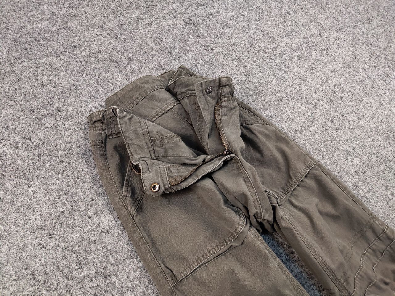 Japanese Brand Vintage 90's Cargo Pants Travis Scott Japan Zip Pocket Size US 34 / EU 50 - 12 Thumbnail