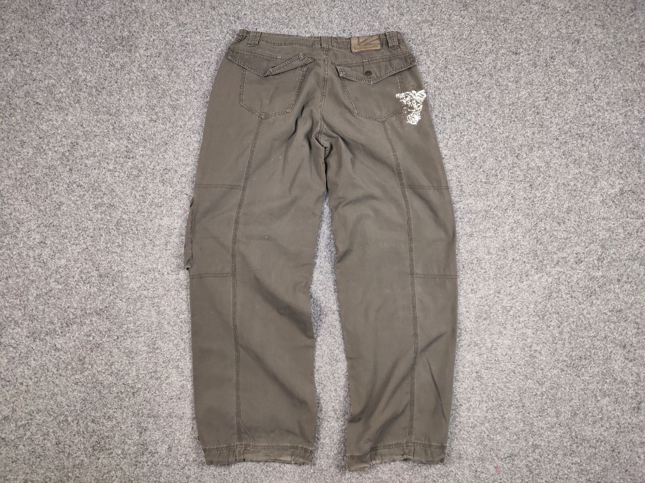 Japanese Brand Vintage 90's Cargo Pants Travis Scott Japan Zip Pocket Size US 34 / EU 50 - 14 Thumbnail
