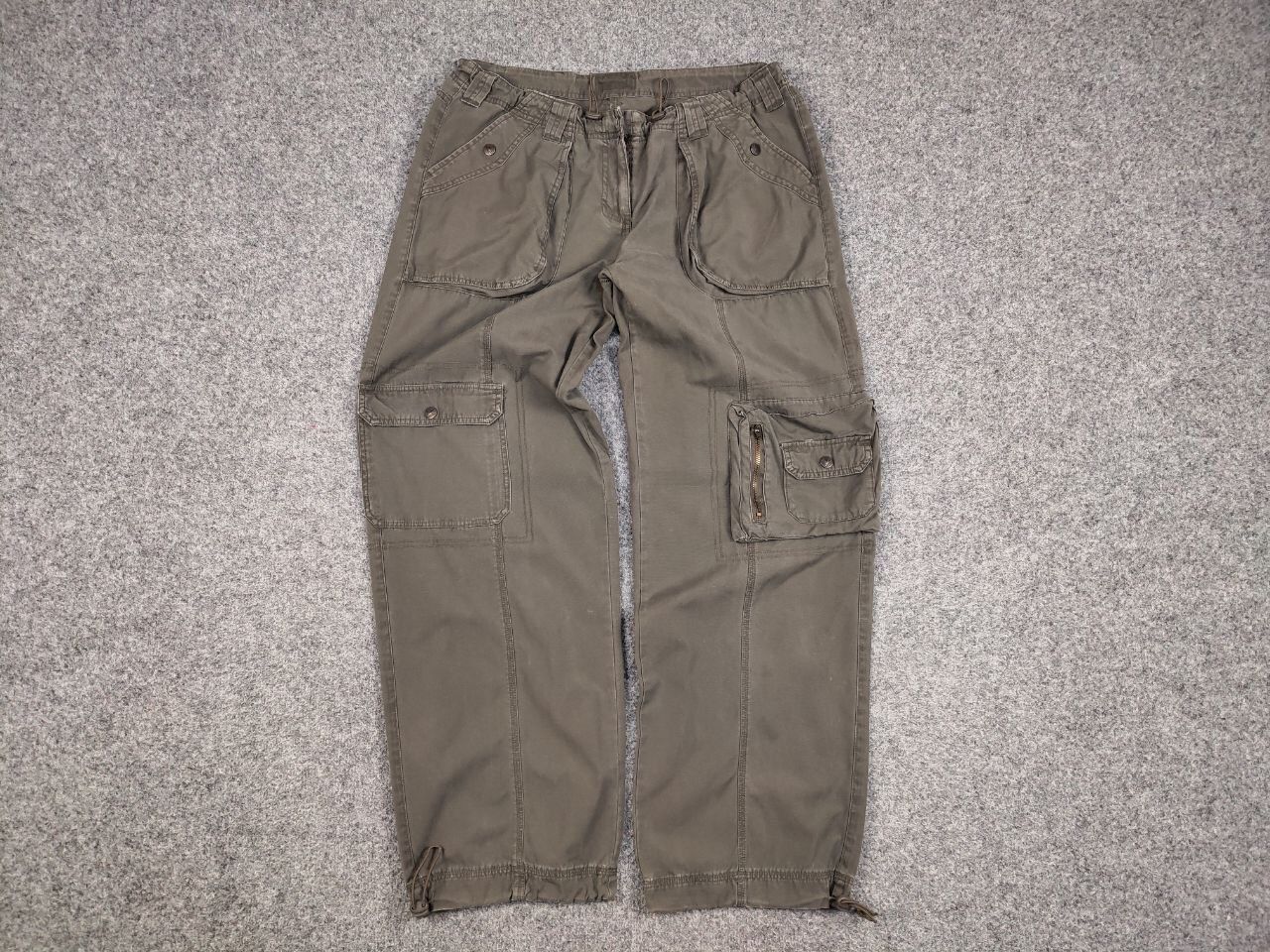 Japanese Brand Vintage 90's Cargo Pants Travis Scott Japan Zip Pocket Size US 34 / EU 50 - 13 Thumbnail