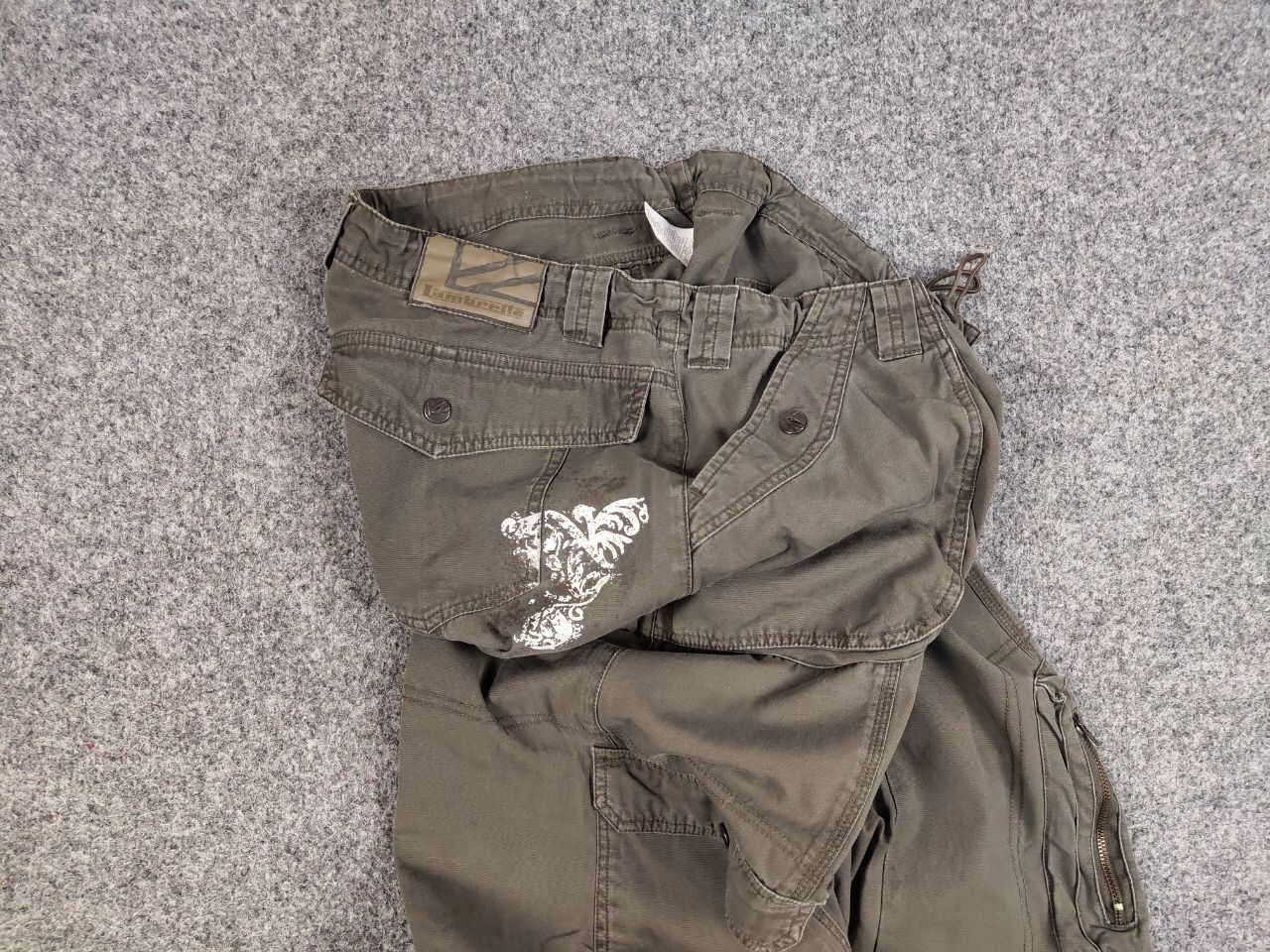 Japanese Brand Vintage 90's Cargo Pants Travis Scott Japan Zip Pocket Size US 34 / EU 50 - 18 Thumbnail