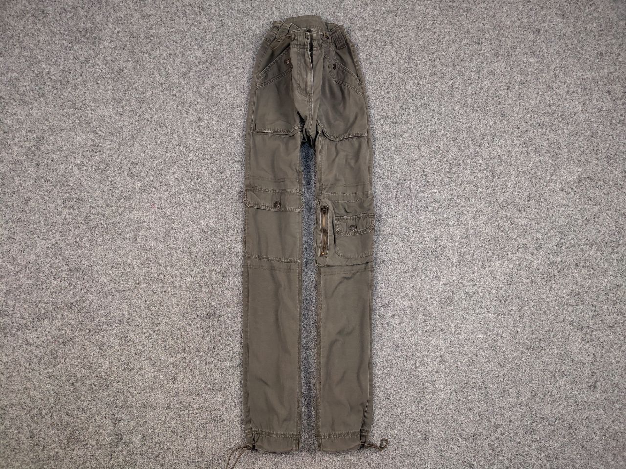 Japanese Brand Vintage 90's Cargo Pants Travis Scott Japan Zip Pocket Size US 34 / EU 50 - 1 Thumbnail