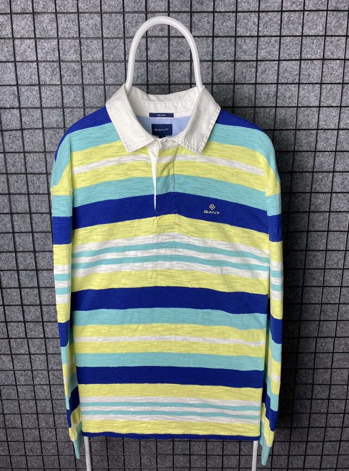 Gant Gant Streetwear Relaxed Fit Polo Long Sleeve T-Shirt Size S Size US S / EU 44-46 / 1 - 1 Thumbnail