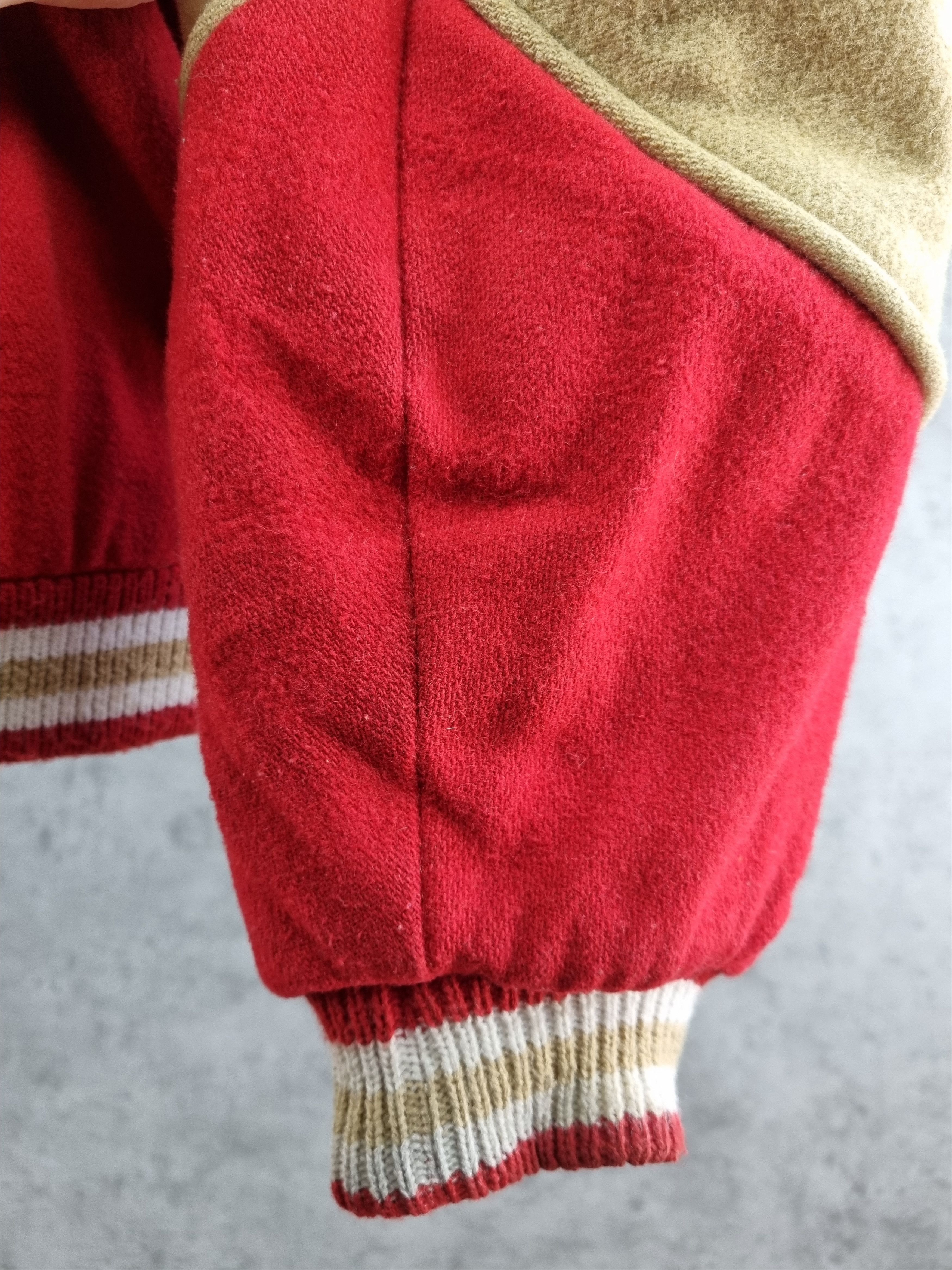 NFL × Vintage 90s Wool Rare 49Ers CAMPRI Varsity Jacket NFL Size US XL / EU 56 / 4 - 23 Thumbnail