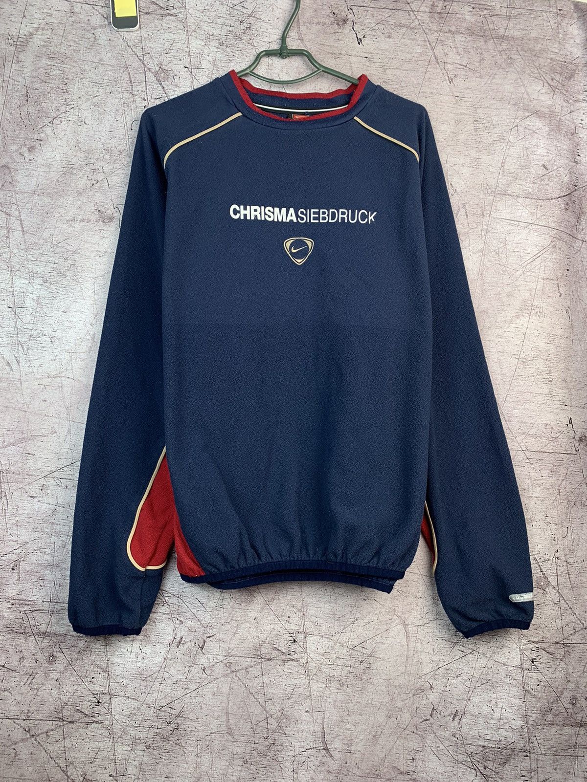 Nike × Vintage Nike Chrismasiebdruck Vintage Sweatshirt Size US L / EU 52-54 / 3 - 1 Thumbnail