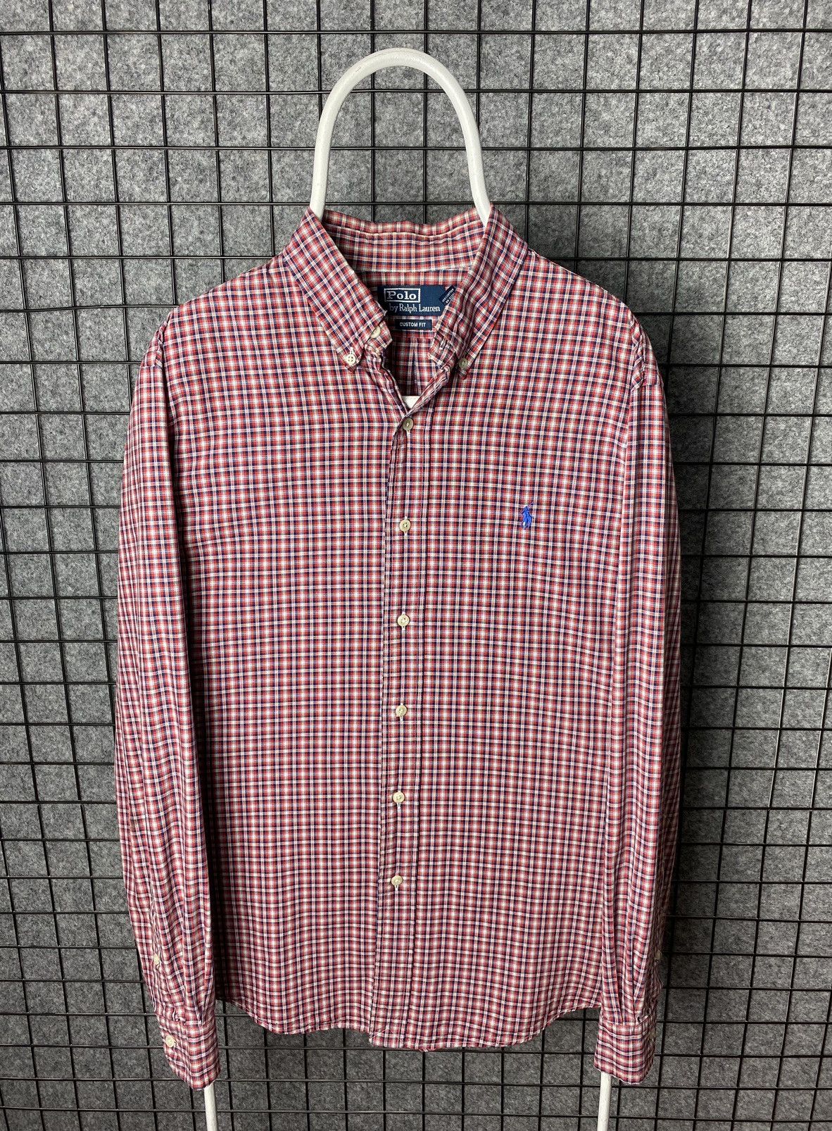 Ralph Lauren Polo Ralph Lauren Vintage Custom Fit Shirt Size 16.5 42 L Size US L / EU 52-54 / 3 - 1 Thumbnail