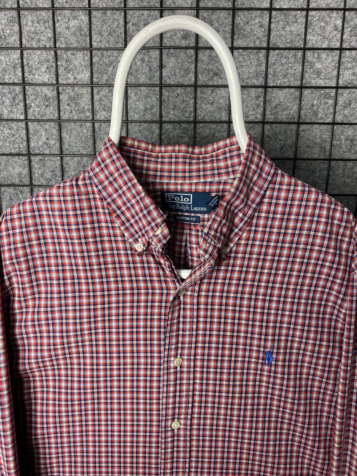 Ralph Lauren Polo Ralph Lauren Vintage Custom Fit Shirt Size 16.5 42 L Size US L / EU 52-54 / 3 - 2 Thumbnail