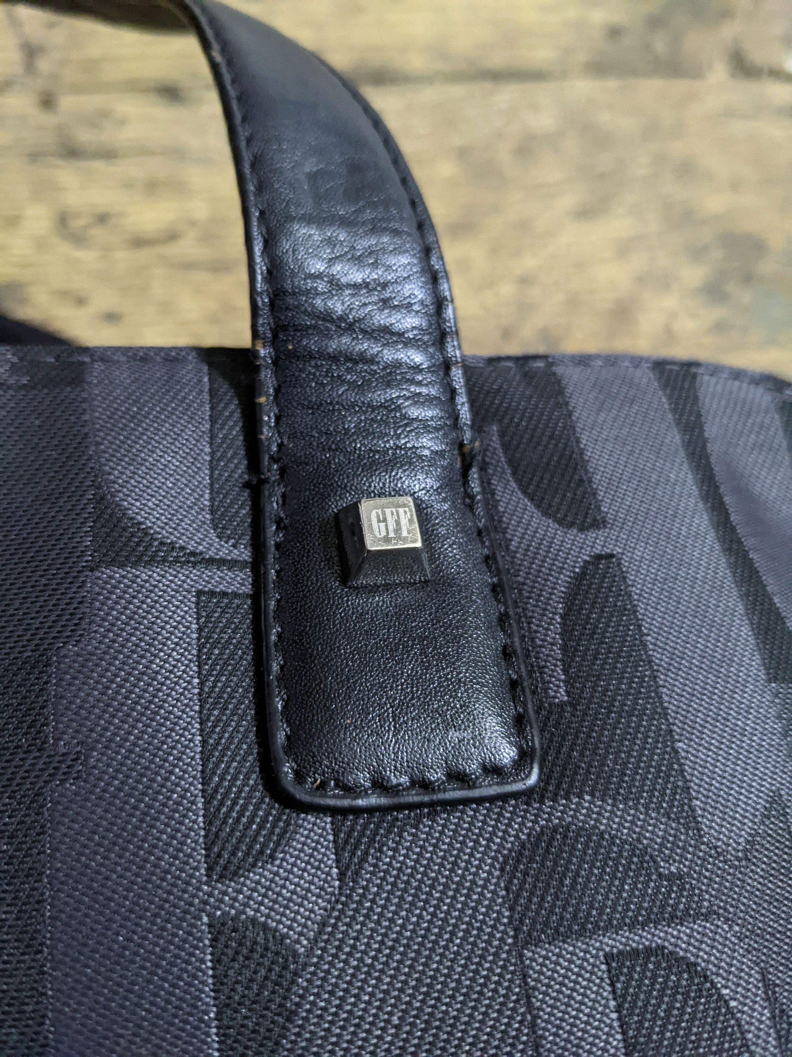 Gianfranco Ferre × Vintage 00s Gianfranco Ferre GFF Monogram Hand Bag Size ONE SIZE - 2 Thumbnail