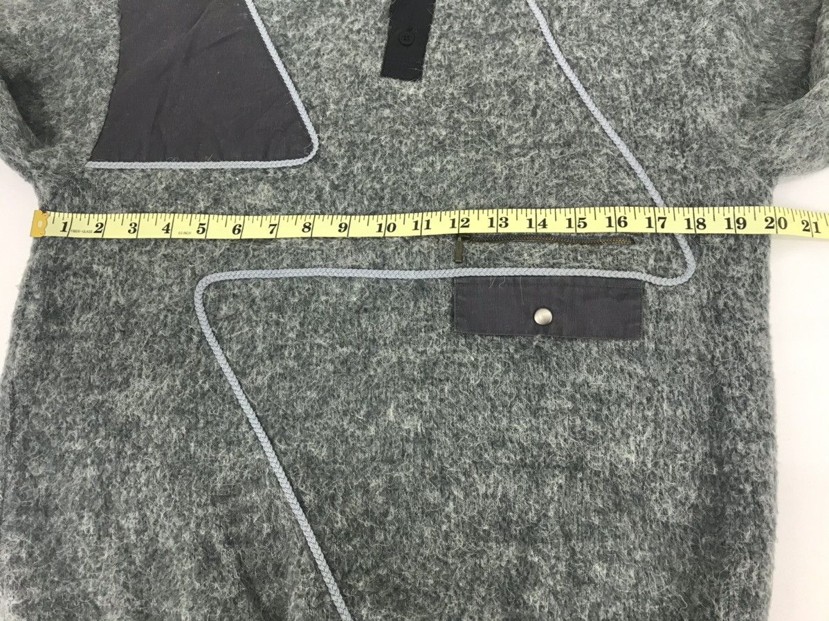Japanese Brand Vintage Glaser Sweatshirt Patchwork Pull Over Single Pocket Size US S / EU 44-46 / 1 - 5 Thumbnail