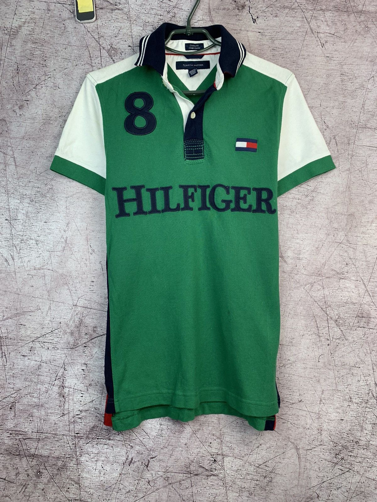 Tommy Hilfiger Vintage Tommy Hilfiger Polo Shirt Size US S / EU 44-46 / 1 - 1 Thumbnail