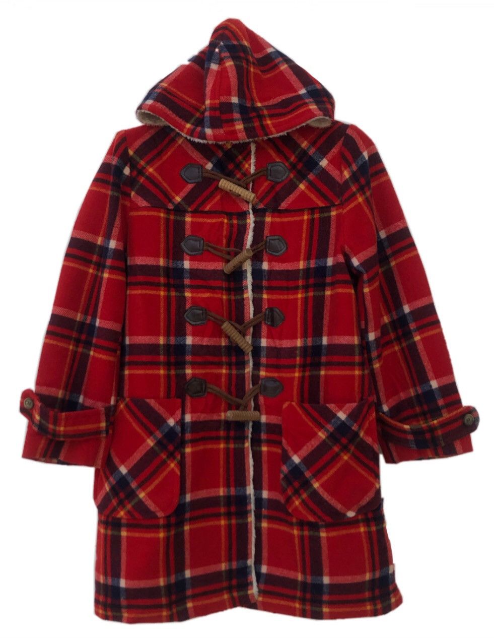 Japanese Brand Wool Jacket Tartan Punk Design Size US M / EU 48-50 / 2 - 1 Thumbnail