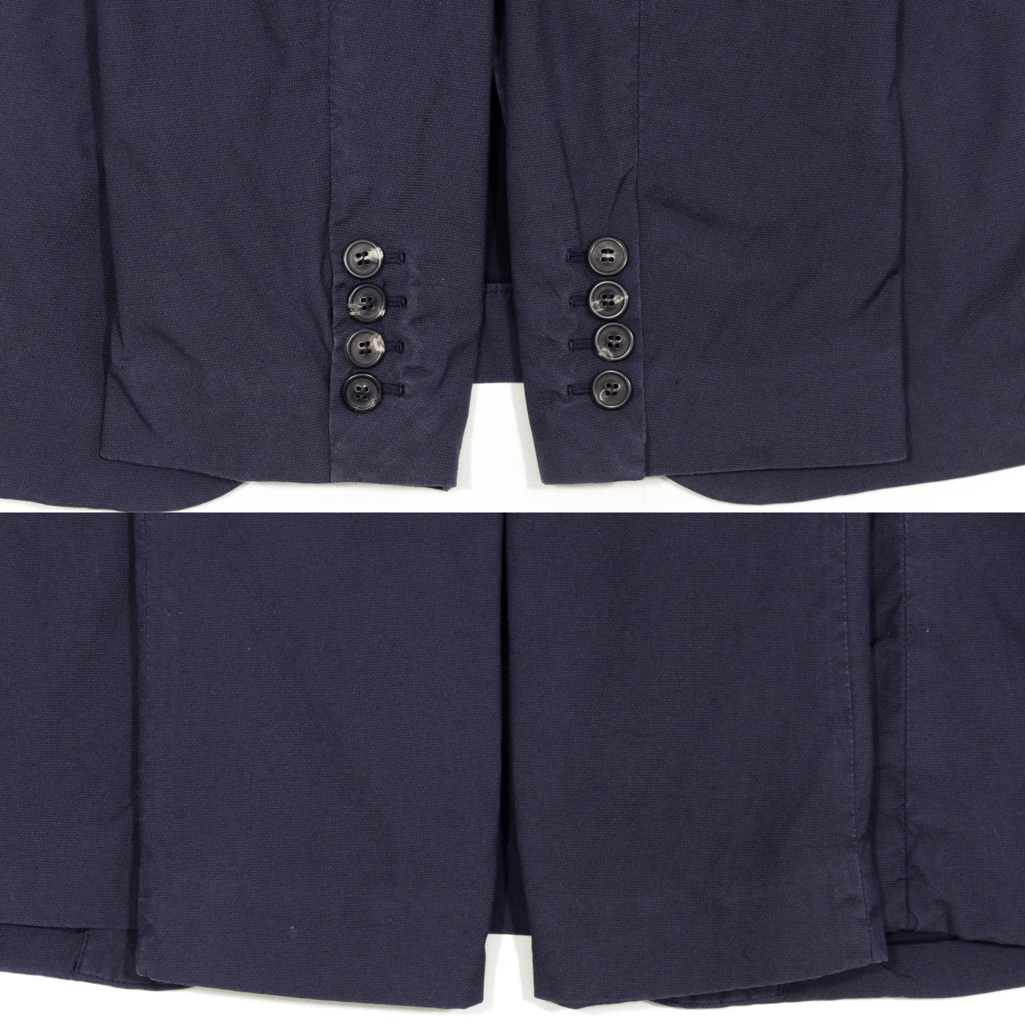 Maison Margiela Distressed Slim Fit Washed Blazer 52 Size Size 52R - 7 Thumbnail