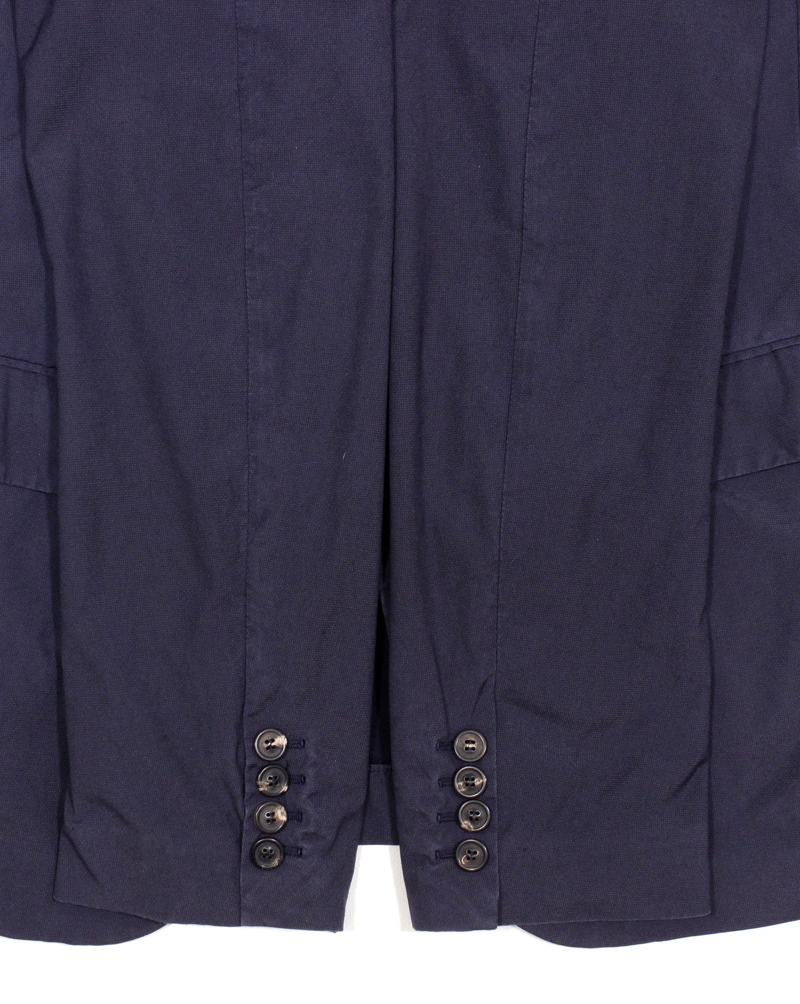 Maison Margiela Distressed Slim Fit Washed Blazer 52 Size Size 52R - 5 Thumbnail