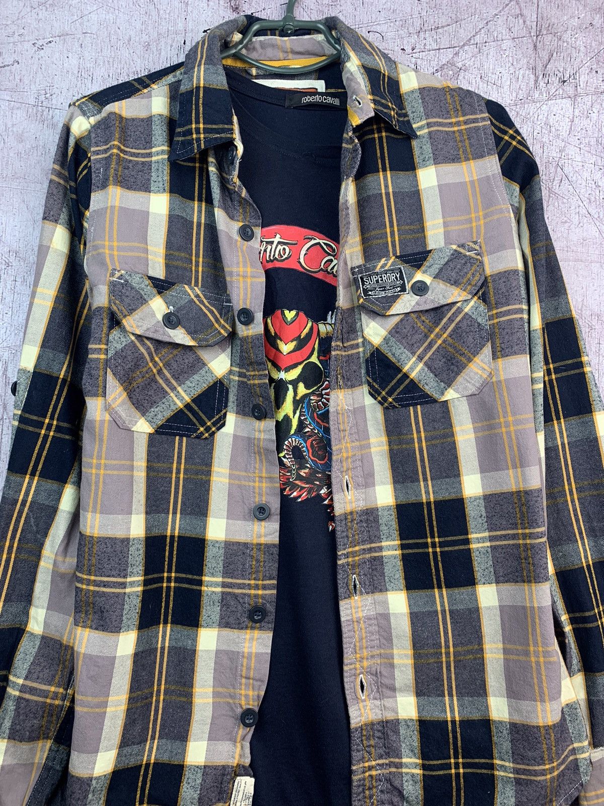 Flannel Vintage Flannel Travis Style Plaid Shirt Size US S / EU 44-46 / 1 - 2 Thumbnail