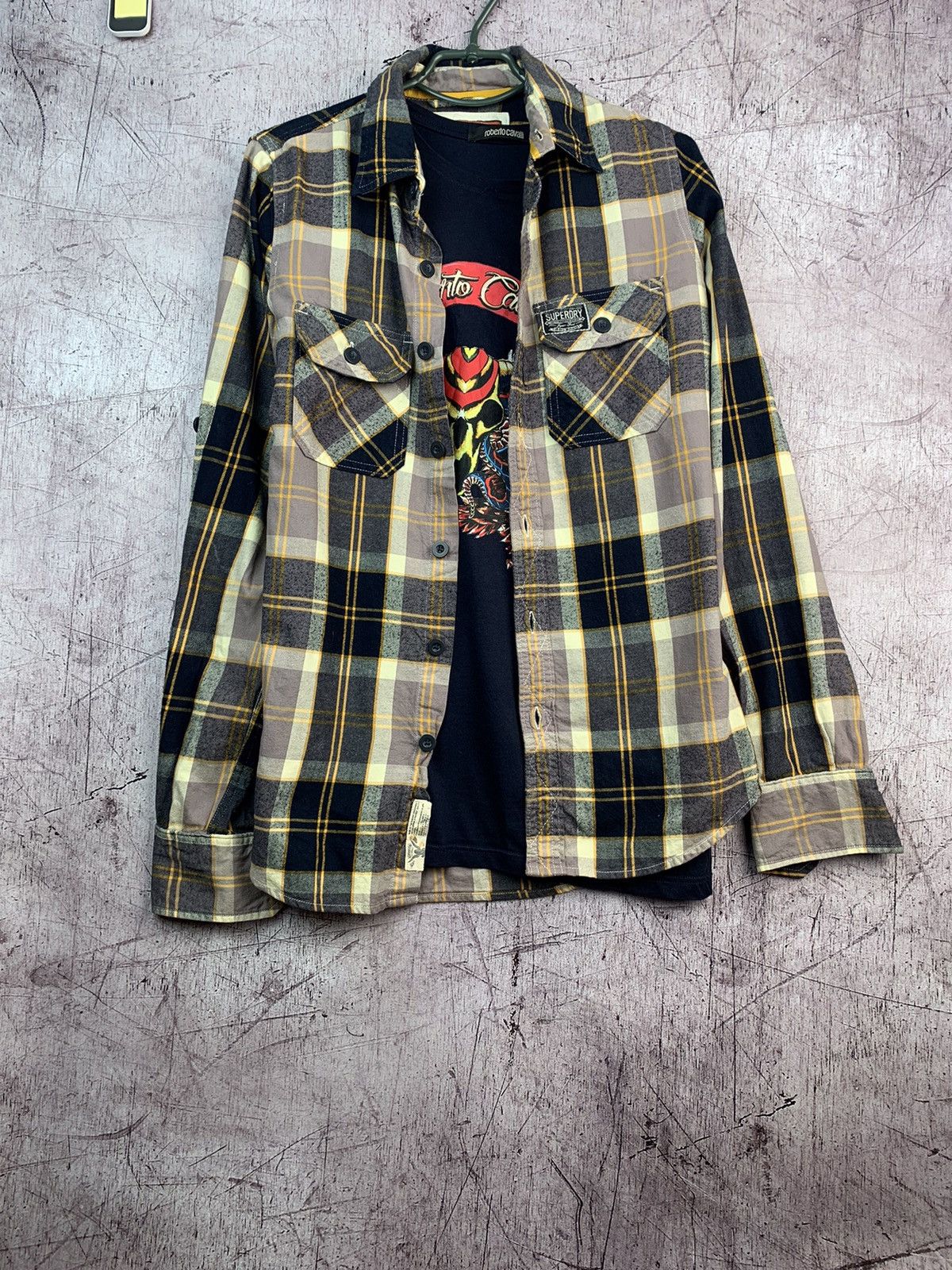 Flannel Vintage Flannel Travis Style Plaid Shirt Size US S / EU 44-46 / 1 - 1 Thumbnail