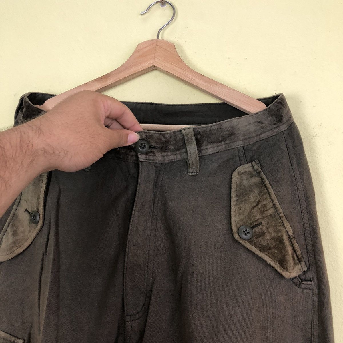 Japanese Brand JPEGG Cargo Pants Military Design Multi Pocket Size US 33 - 4 Thumbnail