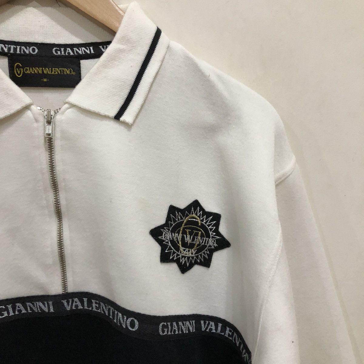 Japanese Brand Vintage Gianni Valentino Stripe Size US M / EU 48-50 / 2 - 6 Thumbnail