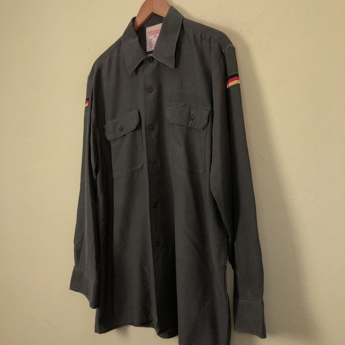 Other Shirts Button Ups Militray Army US Issue Germany Flag Patch Size US M / EU 48-50 / 2 - 2 Thumbnail