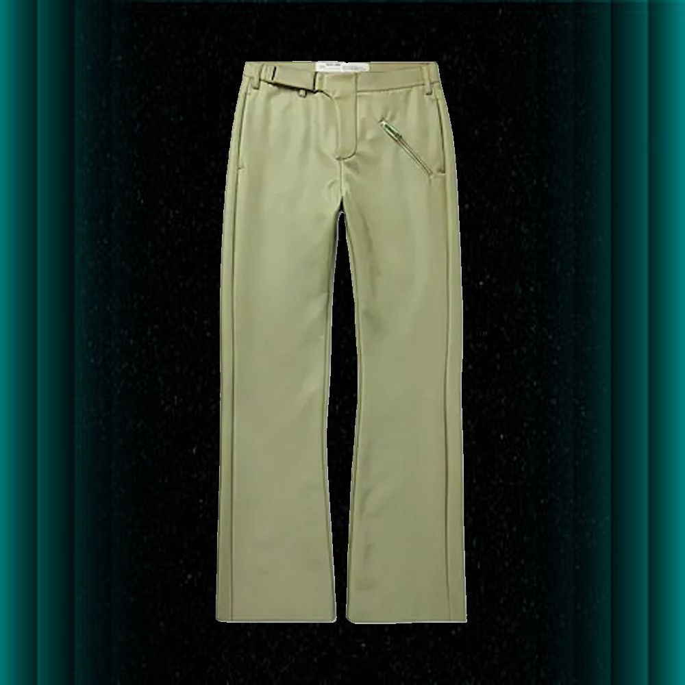 Off-White ooy1o0123 Casual pants in Light green Size US 32 / EU 48 - 1 Thumbnail
