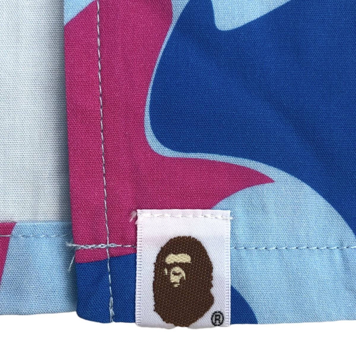Bape MARBLE CAMO OPEN COLLAR SHIRT Size US S / EU 44-46 / 1 - 7 Thumbnail