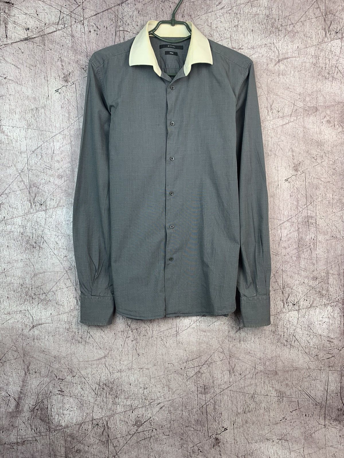 Gucci Vintage Gucci Mens Long Sleeve Shirt Size US M / EU 48-50 / 2 - 1 Thumbnail