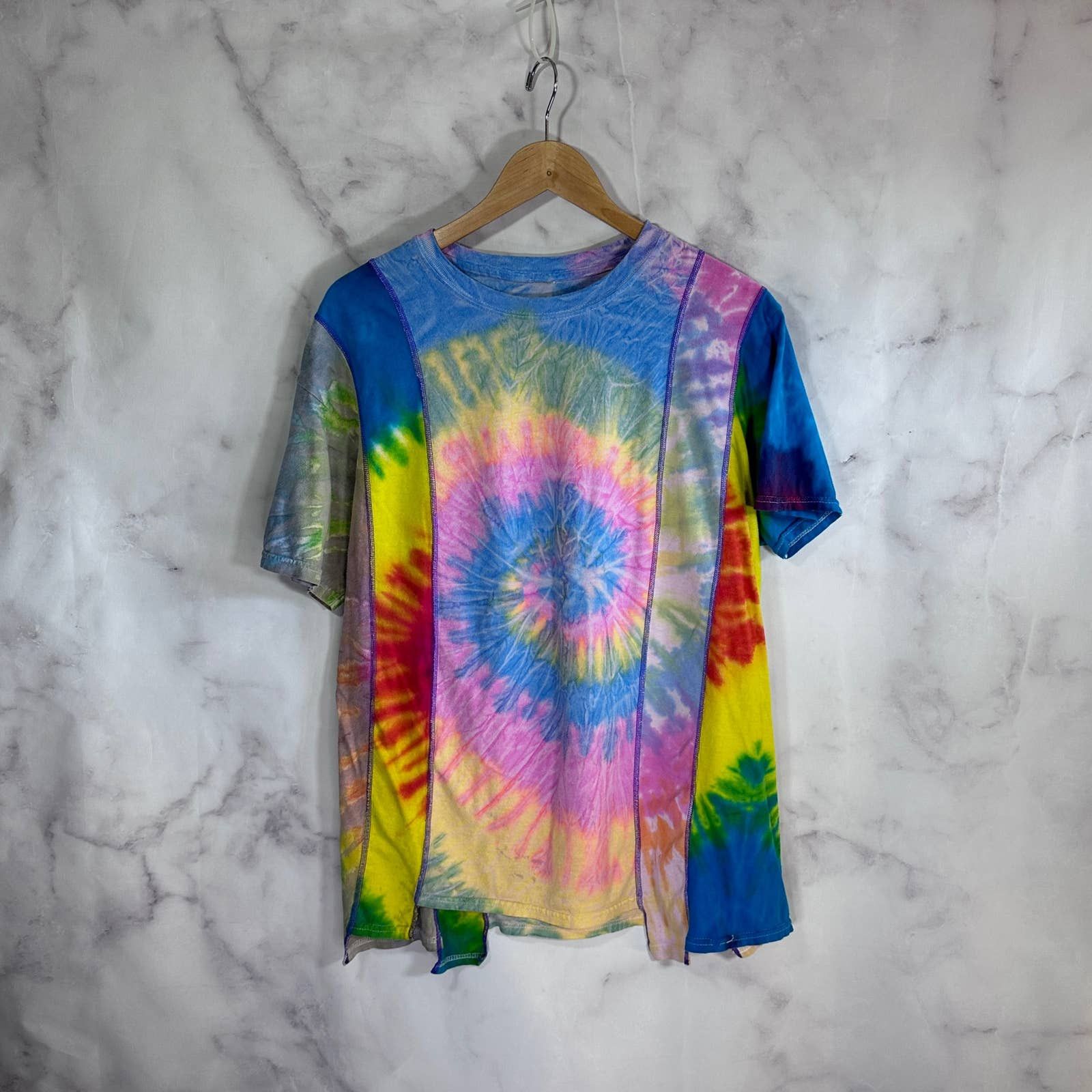 needles tie dye shirt