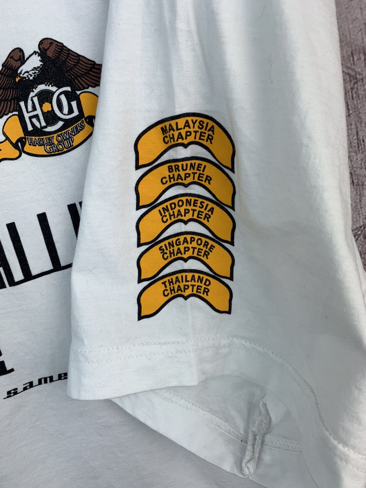 Harley Davidson × Vintage Vintage Harley Davidson T Shirt Size US XL / EU 56 / 4 - 6 Thumbnail