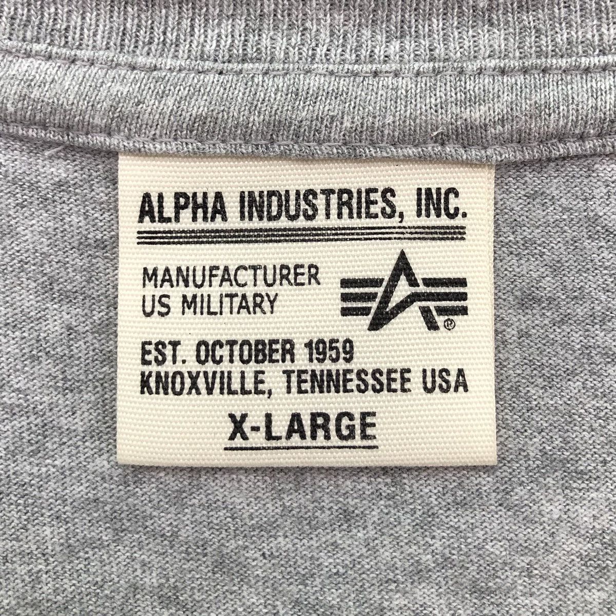 Alpha Industries Alpha Industries. INC Army T-shirt Tee Size US XL / EU 56 / 4 - 6 Thumbnail
