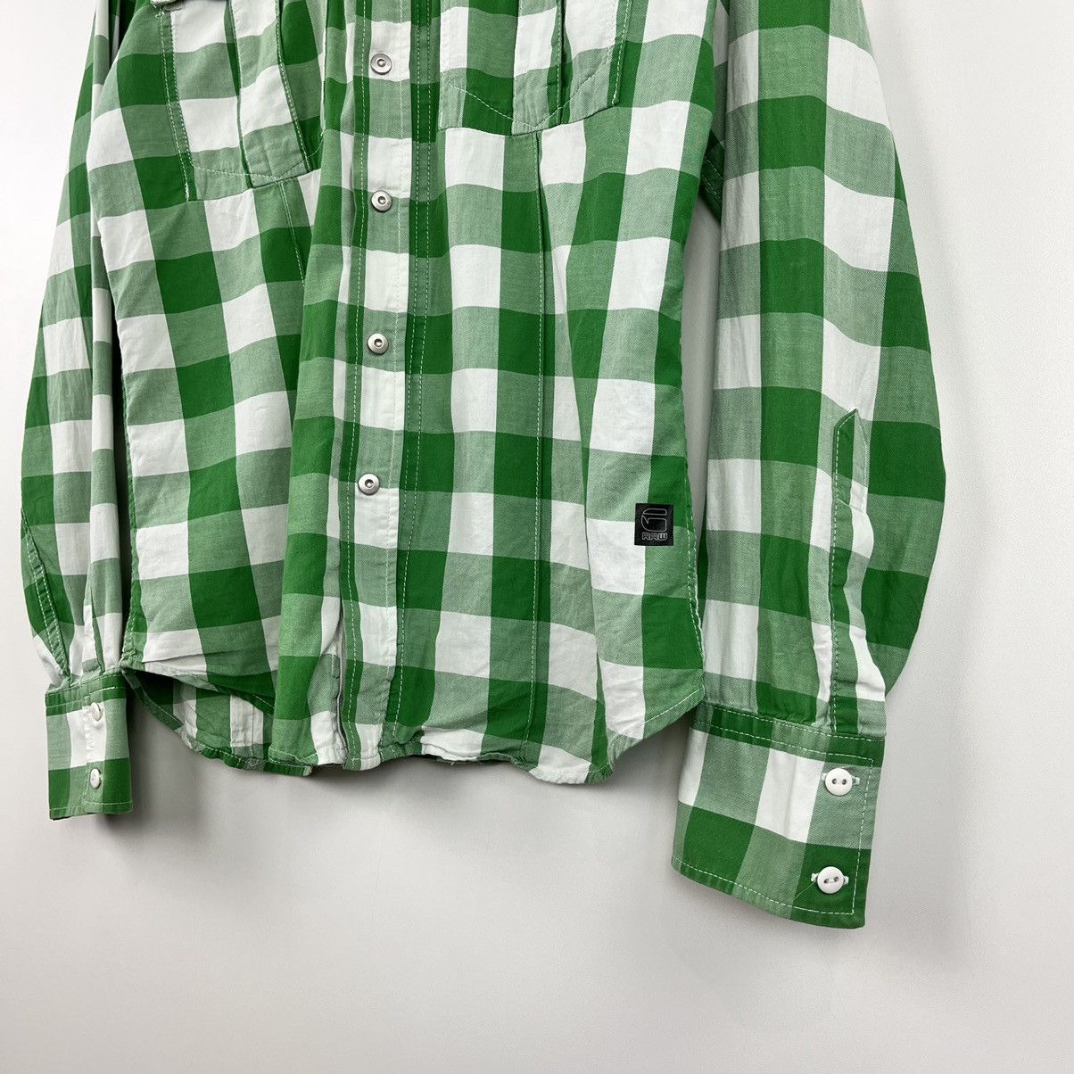G-Star G-Star Raw New Gould Army Check Shirt Zip and Button Sz S/M Size US M / EU 48-50 / 2 - 4 Thumbnail