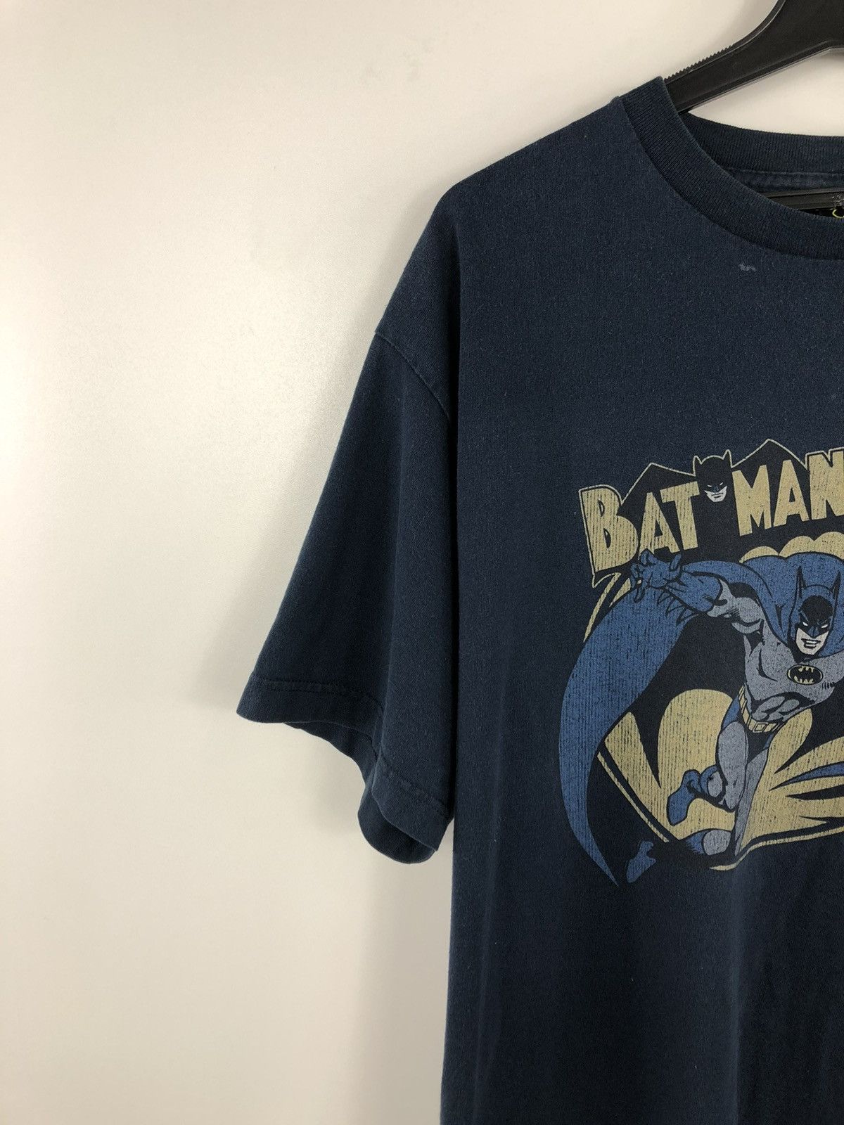 DC Comics × Vintage Vintage Batman T-Shirt Dc Comics Navy Big Logo Size L Size US L / EU 52-54 / 3 - 4 Thumbnail