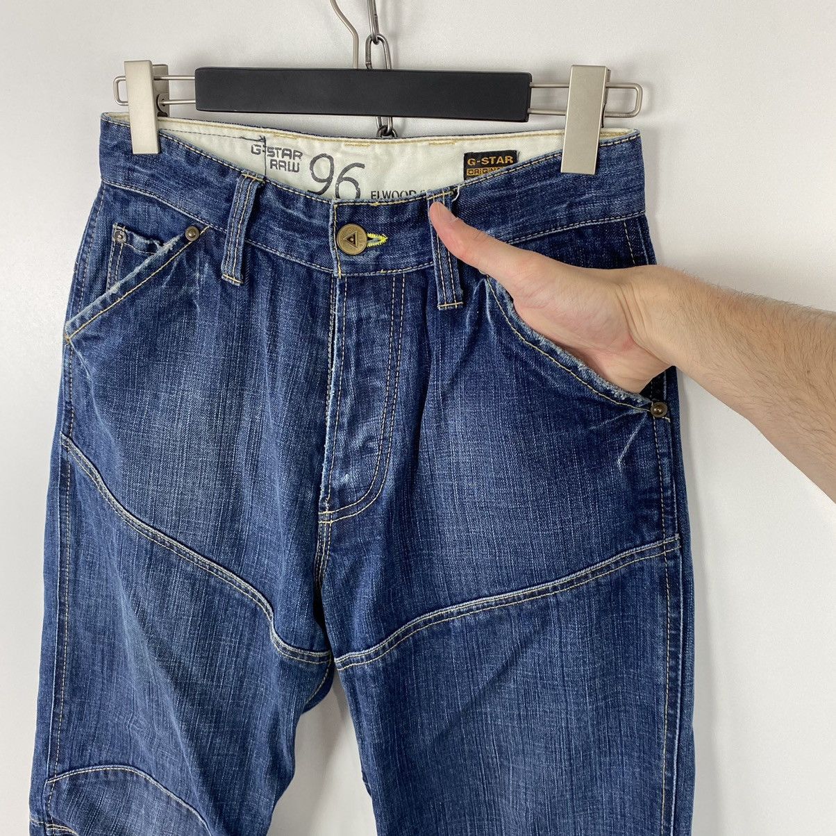 G-Star × Japanese Brand G Star Raw 96 Elwood 5620 Double Knee Jeans Size 30/32 Size US 30 / EU 46 - 4 Thumbnail