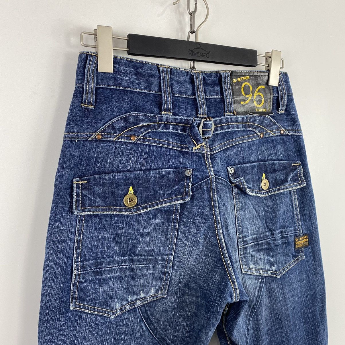 G-Star × Japanese Brand G Star Raw 96 Elwood 5620 Double Knee Jeans Size 30/32 Size US 30 / EU 46 - 6 Thumbnail
