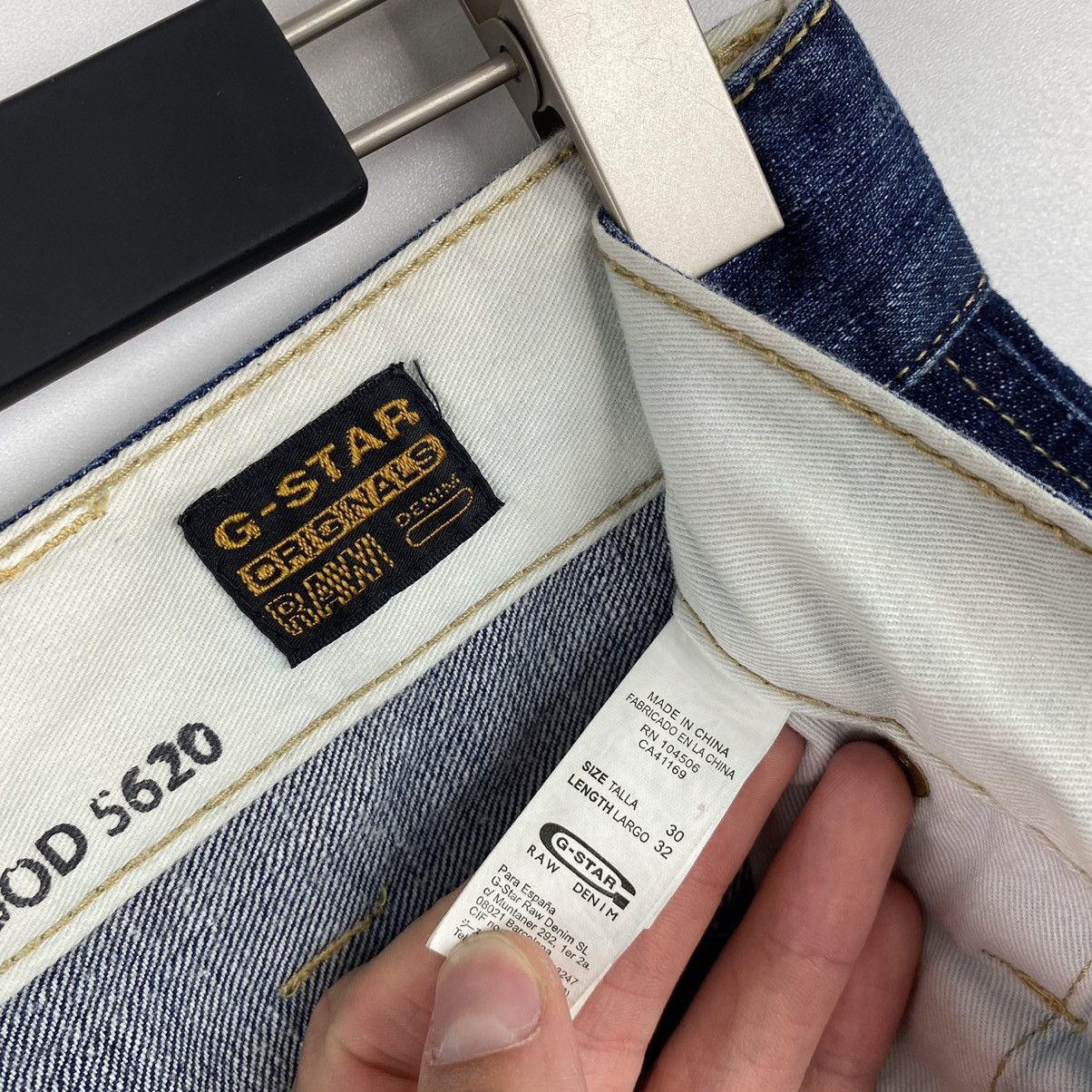 G-Star × Japanese Brand G Star Raw 96 Elwood 5620 Double Knee Jeans Size 30/32 Size US 30 / EU 46 - 11 Thumbnail