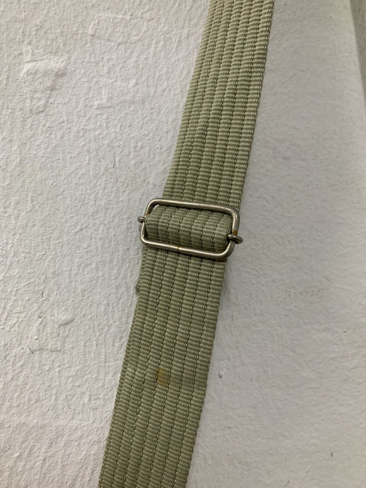 Japanese Brand Sling Bag Nylon Faded Olive Size ONE SIZE - 8 Thumbnail