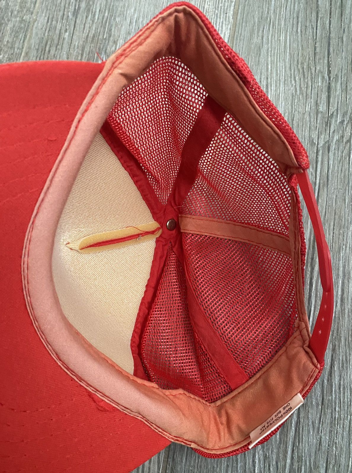 Vintage 1980s Great Smoky Mountains National Park Red Vintage Hat Size ONE SIZE - 5 Thumbnail