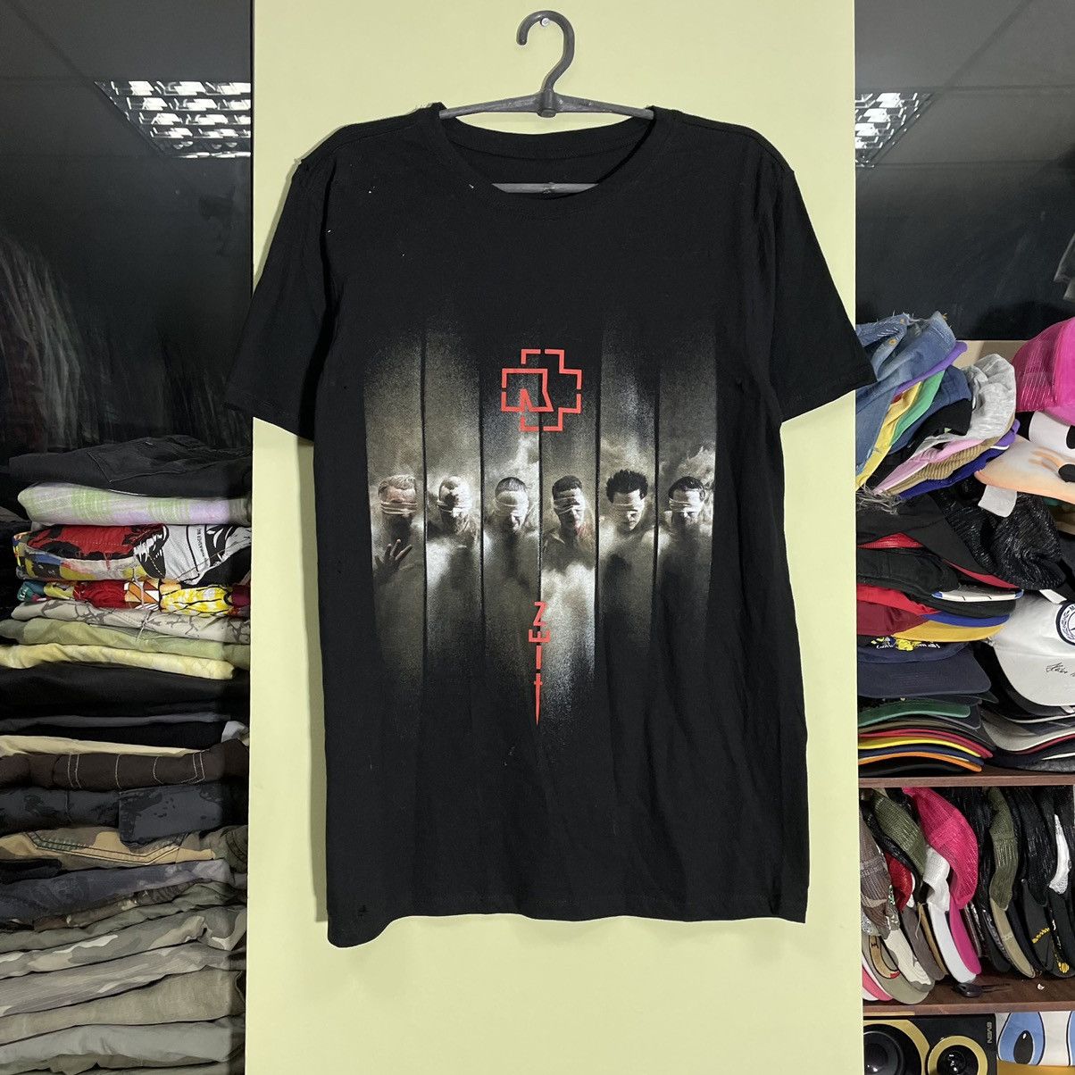 Band Tees Vintage Y2K Rammstein Horror Print Band Rock Streetwear Size US L / EU 52-54 / 3 - 1 Thumbnail