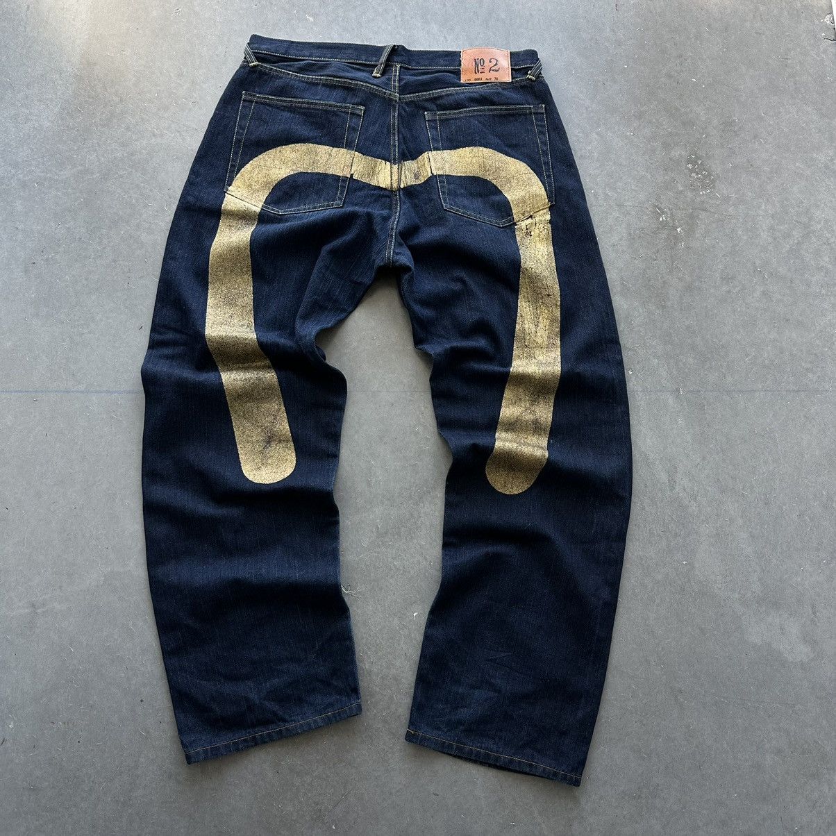 Vintage Crazy Vintage Y2K Evisu Baggy Jeans Skater Wide Leg JNCO | Grailed