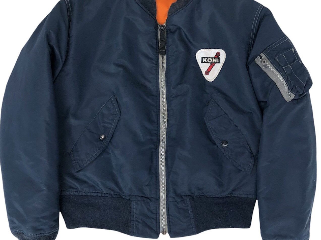 Avirex Vtg Avirex Flyer’s Man Intermediate Ma-1 Koni Bomber Jacket Size US M / EU 48-50 / 2 - 4 Thumbnail