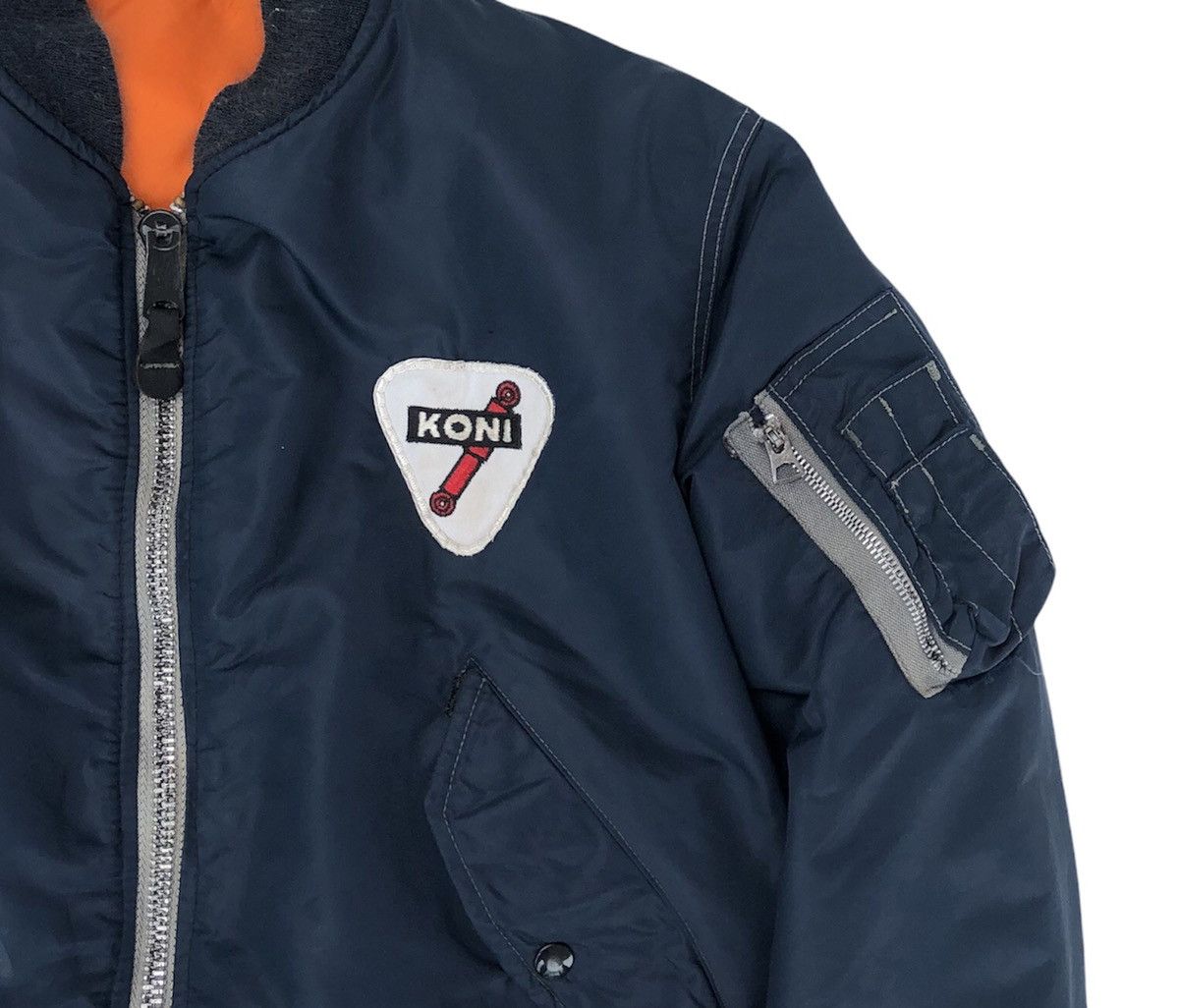 Avirex Vtg Avirex Flyer’s Man Intermediate Ma-1 Koni Bomber Jacket Size US M / EU 48-50 / 2 - 5 Thumbnail