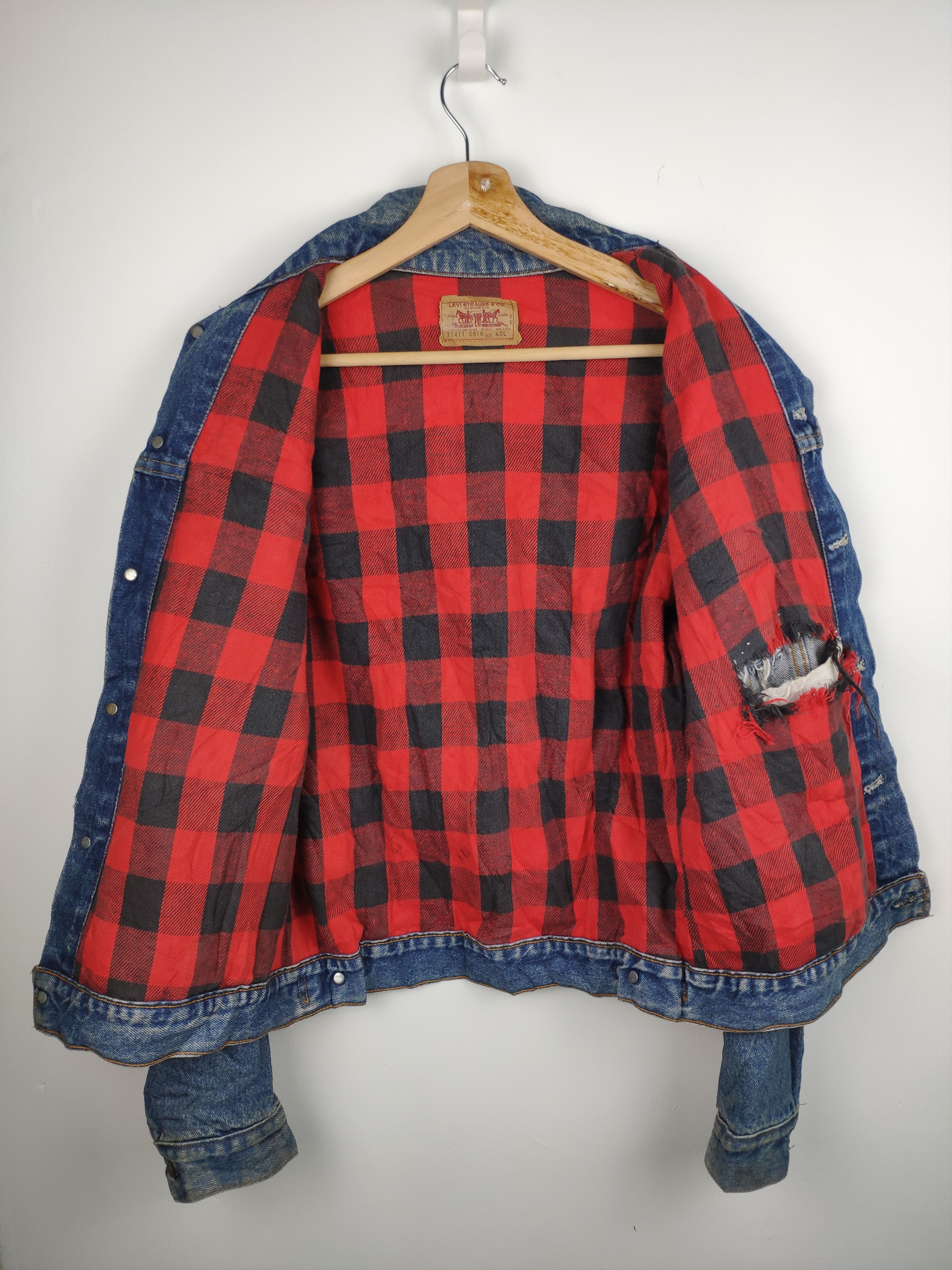 Levi's Vintage Clothing × Vintage Vintage Levi’s Trucker Jacket WPL 423 Size US M / EU 48-50 / 2 - 7 Thumbnail