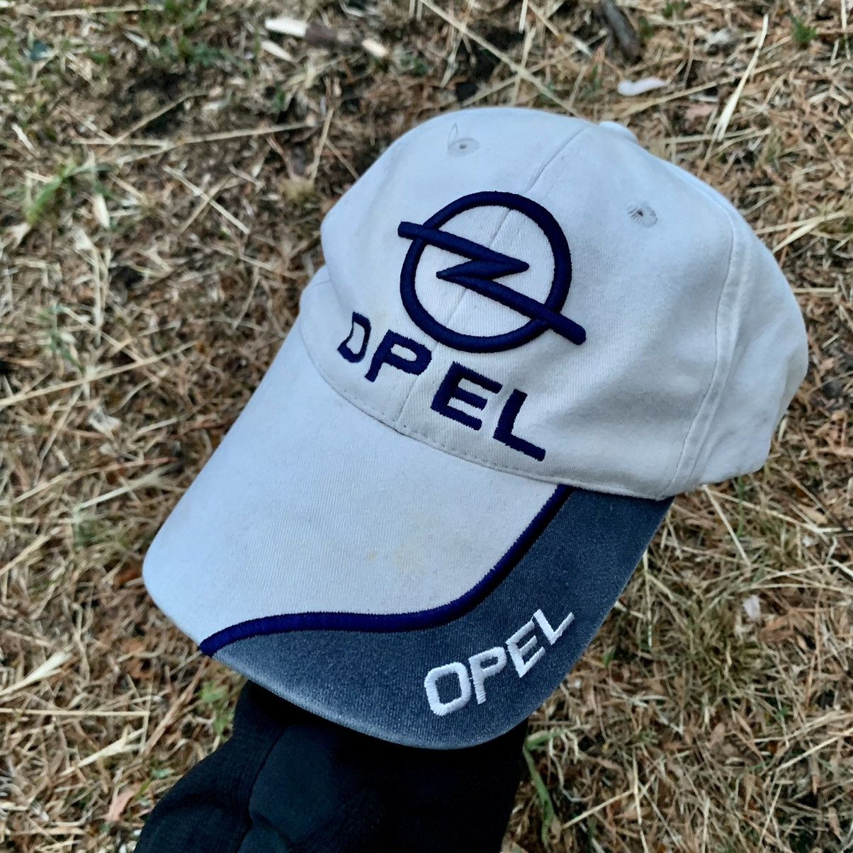Vintage Vintage 90s Opel Logo Cap Hat Streetwear Skate Worn In OS Size ONE SIZE - 1 Thumbnail