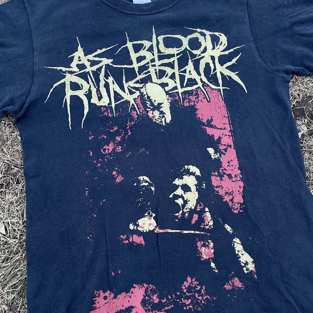 Vintage Vintage 90s Graphic Tee Dark Horror Band Grunge Underground Size US S / EU 44-46 / 1 - 4 Thumbnail