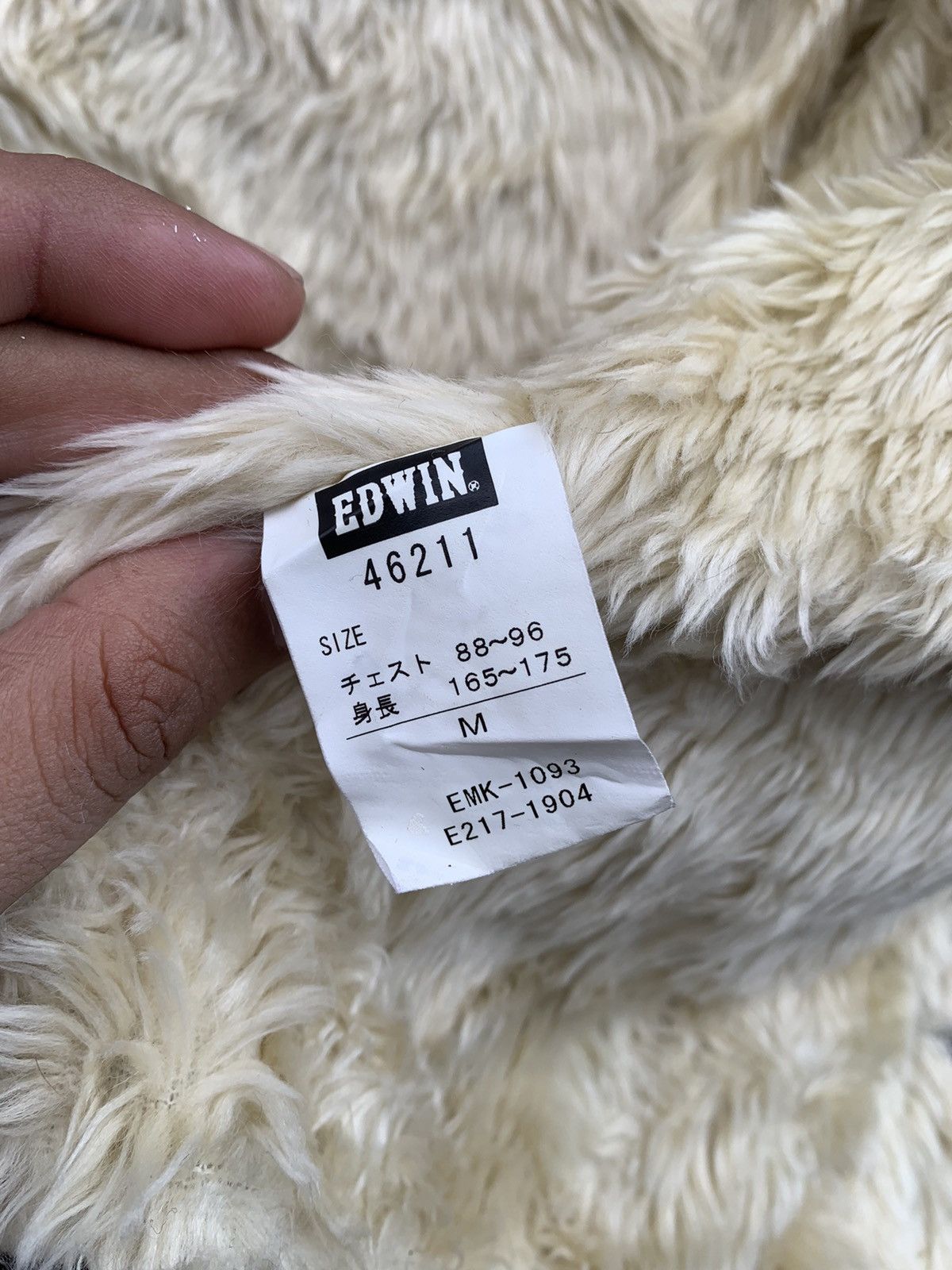 Edwin × Japanese Brand VINTAGE EDWIN COLDUROY TRUCKER JACKET FAUX FUR LINING Size US M / EU 48-50 / 2 - 10 Thumbnail