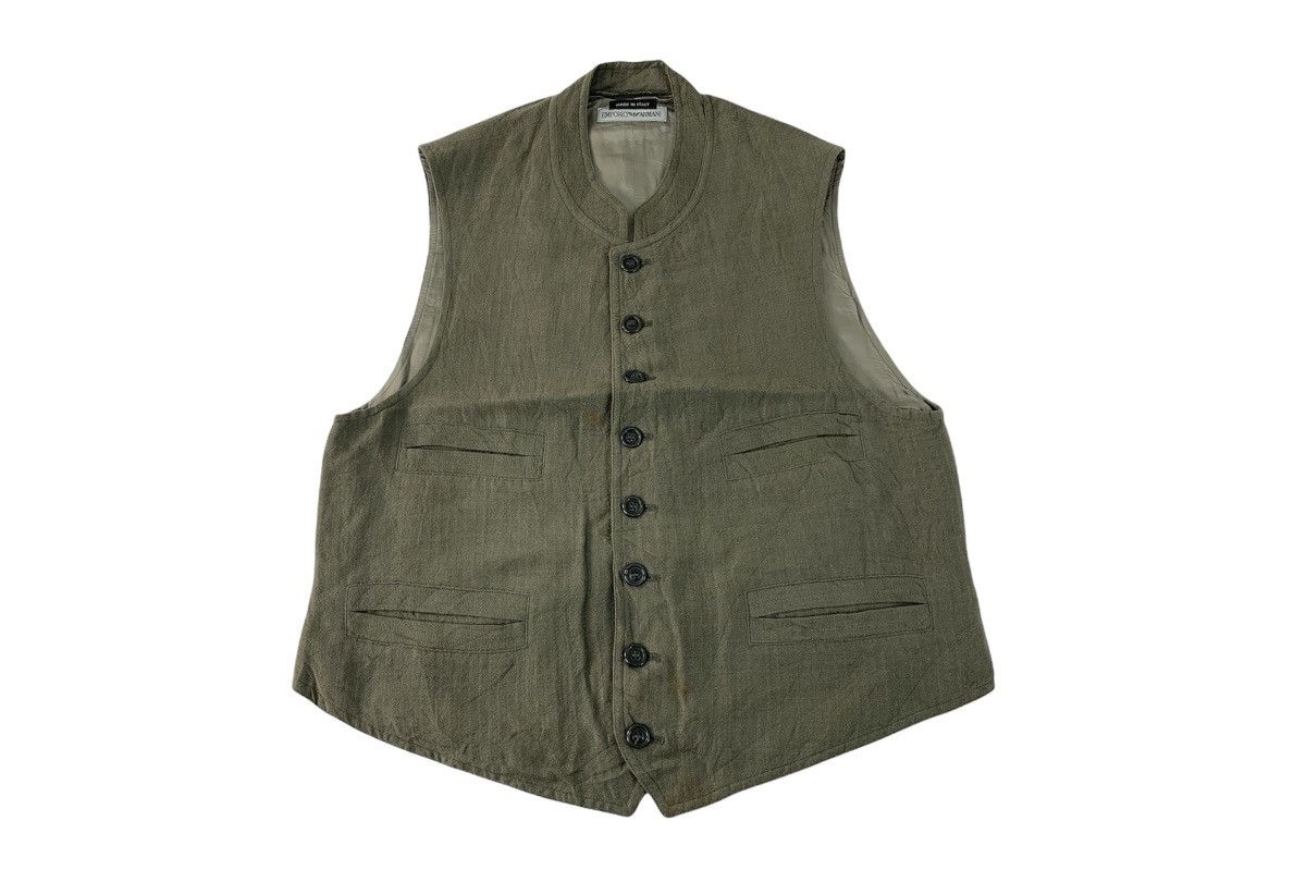 日本人気超絶の トップス 1990s VEST ARMANI EMPORIO トップス ...