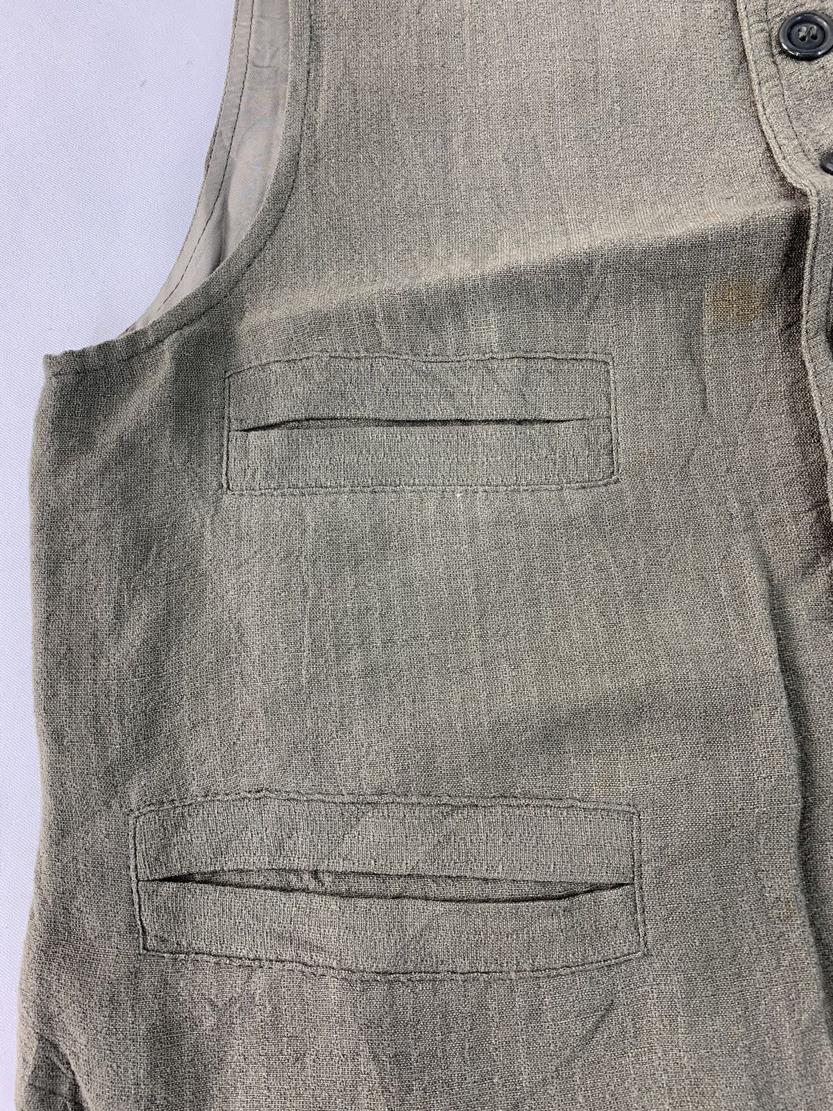 Emporio Armani Emporio Armani Made In Italy Vest Luxury Style Size US M / EU 48-50 / 2 - 13 Thumbnail