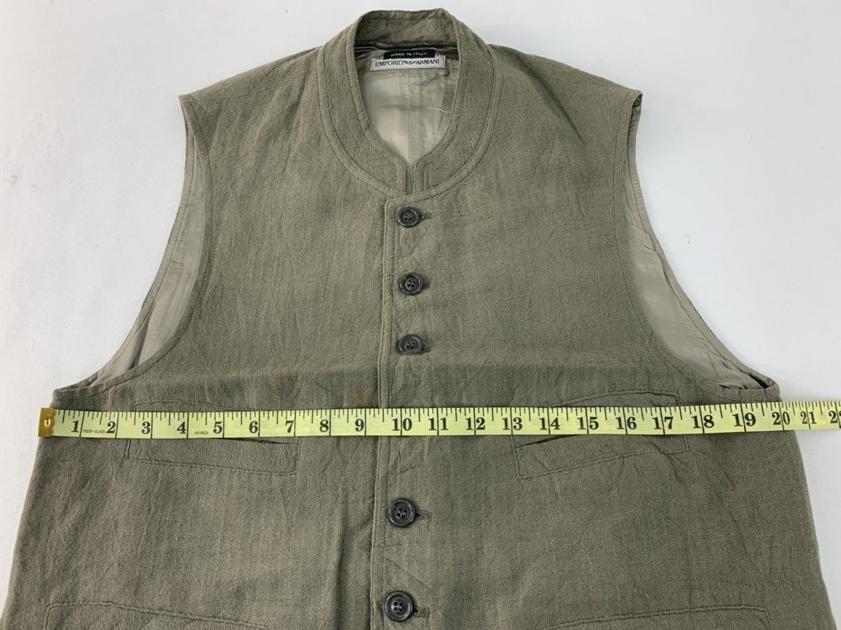Emporio Armani Emporio Armani Made In Italy Vest Luxury Style Size US M / EU 48-50 / 2 - 9 Thumbnail