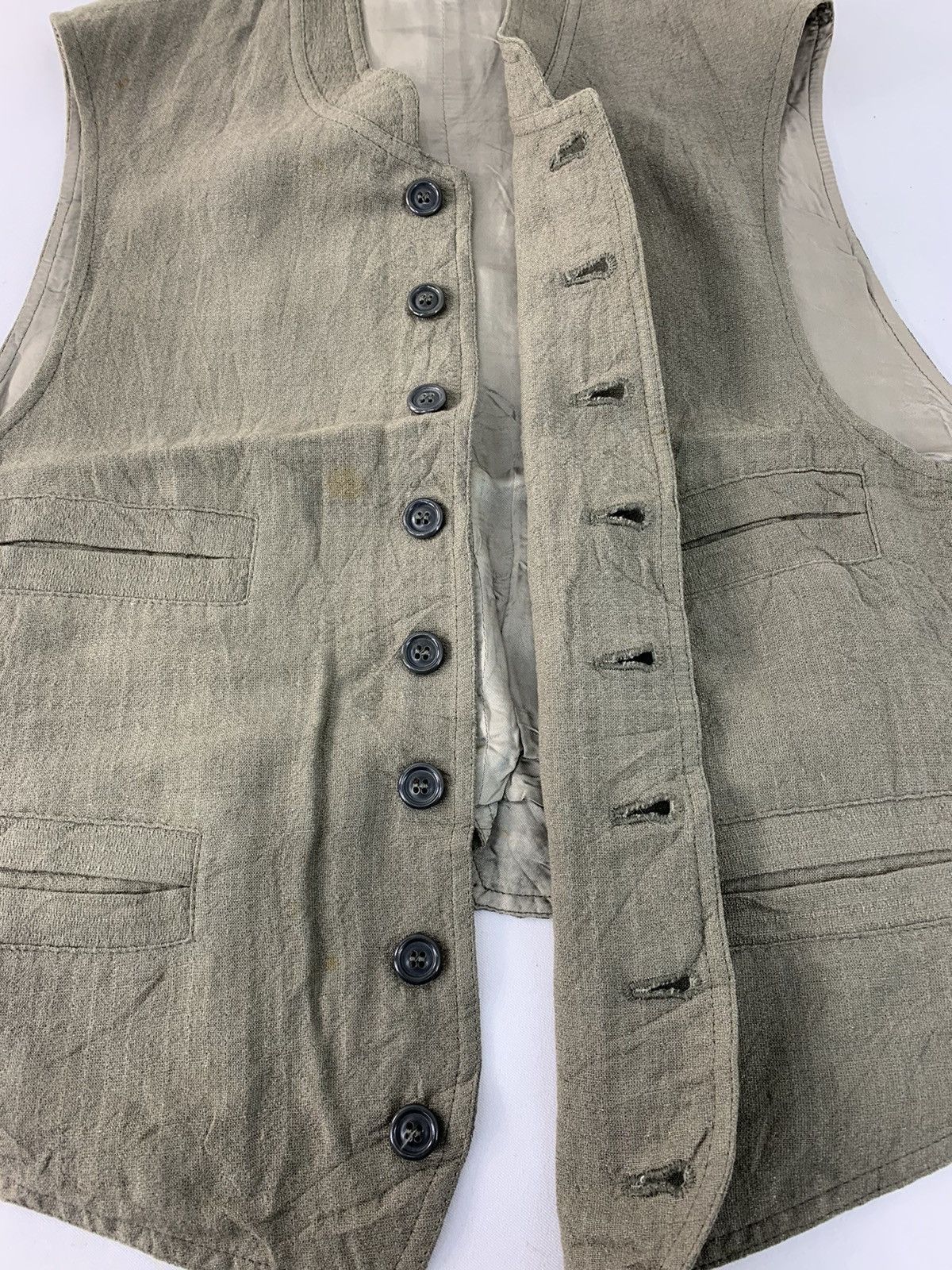 Emporio Armani Emporio Armani Made In Italy Vest Luxury Style Size US M / EU 48-50 / 2 - 4 Thumbnail