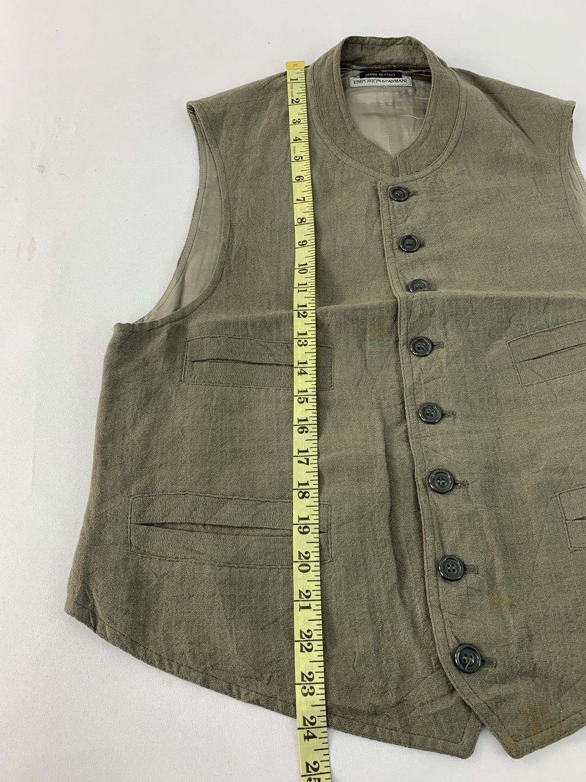 Emporio Armani Emporio Armani Made In Italy Vest Luxury Style Size US M / EU 48-50 / 2 - 10 Thumbnail